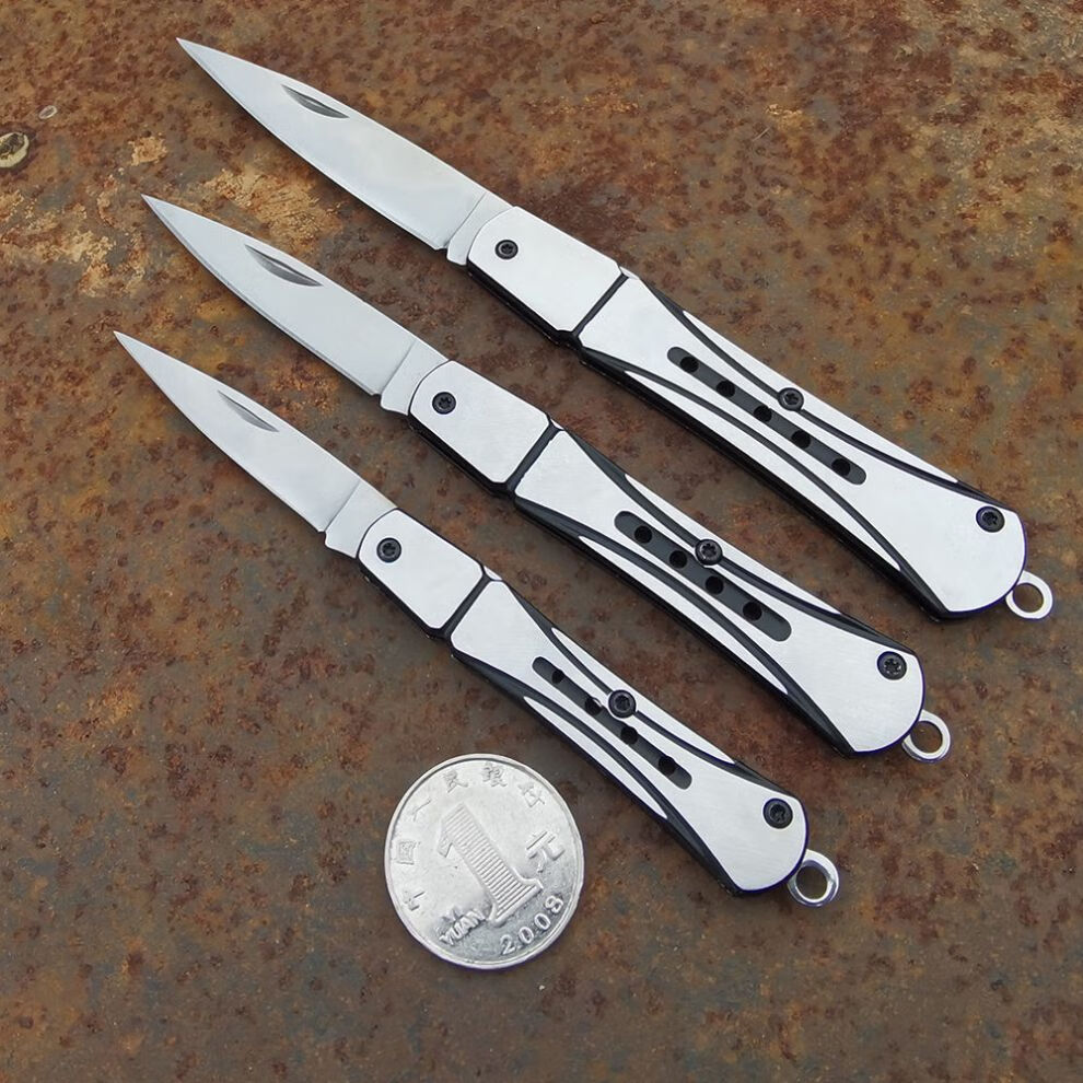 maria cher叠刀折不锈钢迷你小刀锋利随身刃开拆快递开箱便携钥匙扣