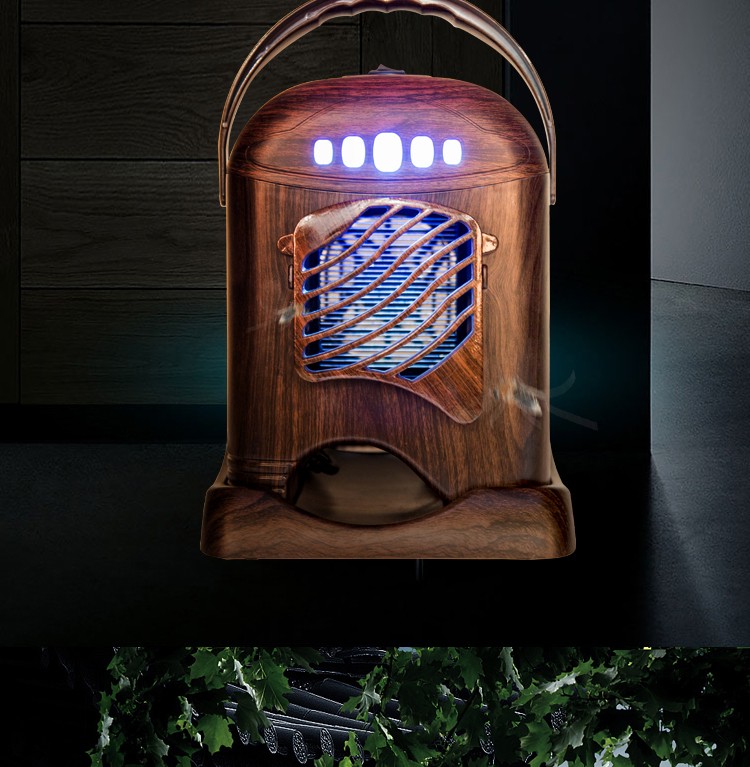 亨得利捕蚊机婴儿孕妇家用室内酒物理吸捕杀灭蚊灯式 灰色 保证有效