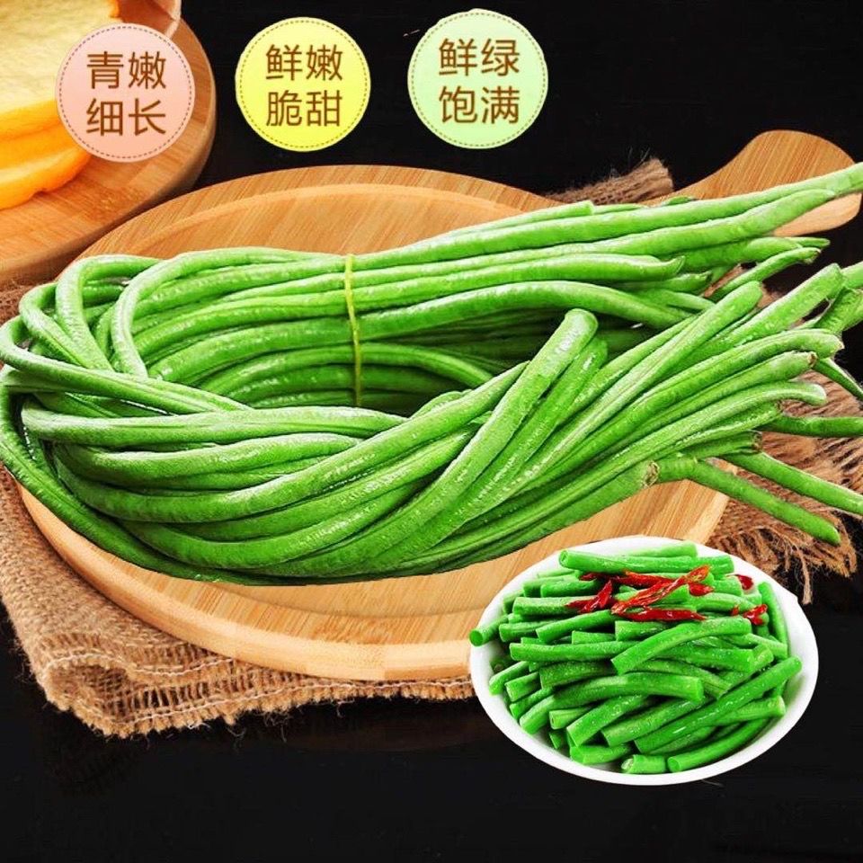 【新鲜现摘】豇豆自种新鲜天然脆长豆角缸豆当天现摘新鲜蔬菜 5斤现摘