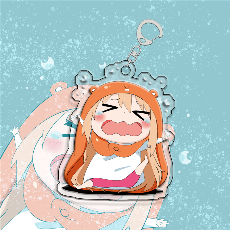 动漫干物妹小埋周边钥匙扣挂件二次元可爱包包配饰礼物6挂件