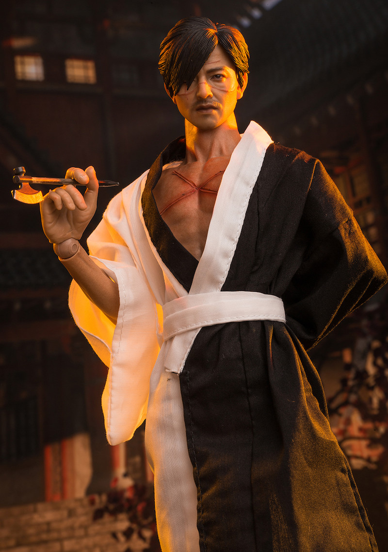 日本武士兵人偶古代古装人偶 1/6 武士兵人无限之住浪人 td-03无限之