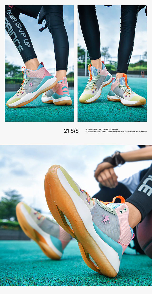 (中国)专卖音速驭帅11利刃高帮格兰篮球鞋男减震球鞋体育青少年男