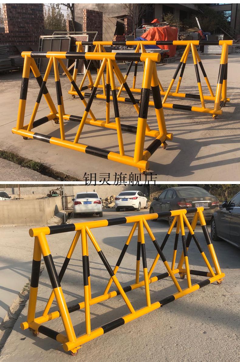 加厚拒马移动路障4米隔离护栏 拒马移动路障带刺防撞拒马护栏阻车幼儿