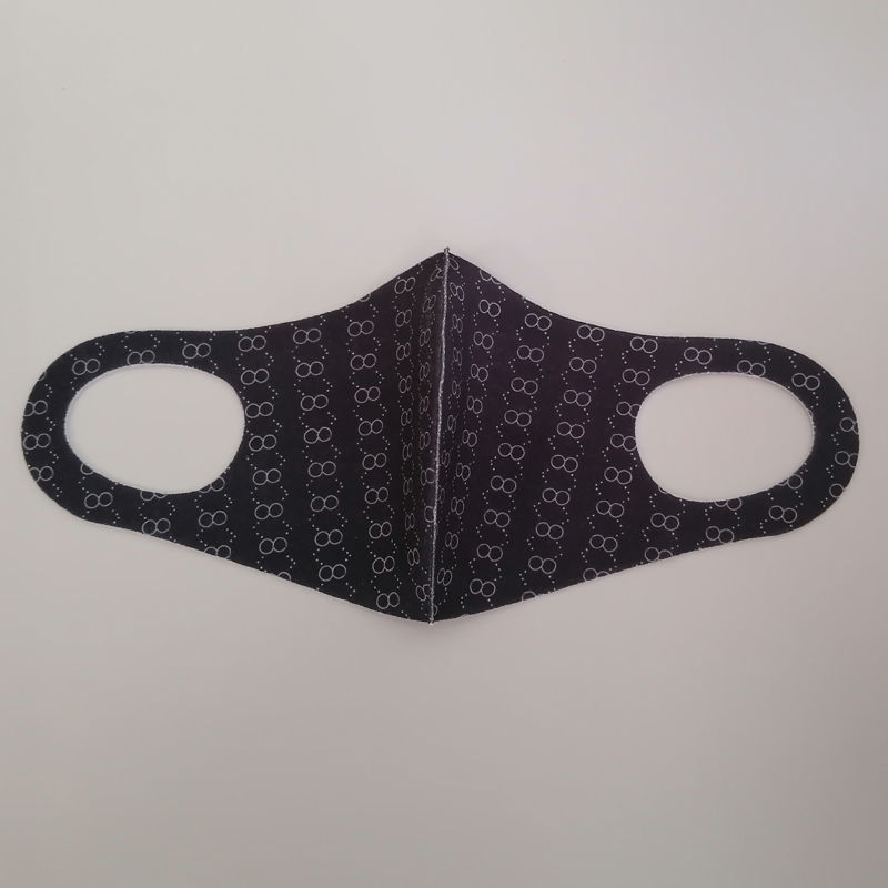 新款时尚网红日本防尘透气图案可水洗潮男女成人同款印花口罩成人骷髅