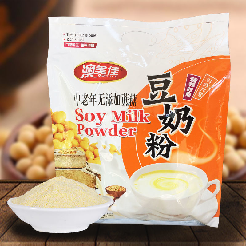 豆奶粉500g独立装速溶营养早餐学生中老年豆浆代餐优选食品中老年无