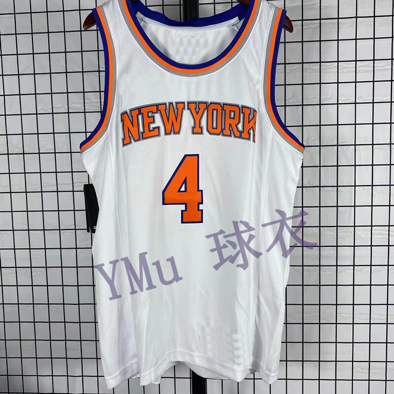 京识尼克斯队rose罗斯4号球衣巴雷特沃克8兰德尔30复古sw城市版篮球服