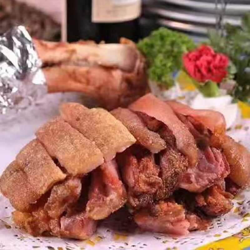 5折 【严选】润轩德国咸猪手 风味咸猪蹄膀脆皮猪肘生制半成品酒店