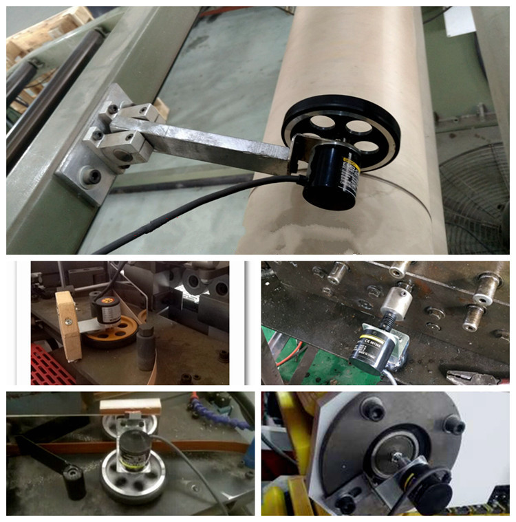 滚轮式 高精度 数显电子计米器 智能工业封边机记米验布机 da6-8a计米