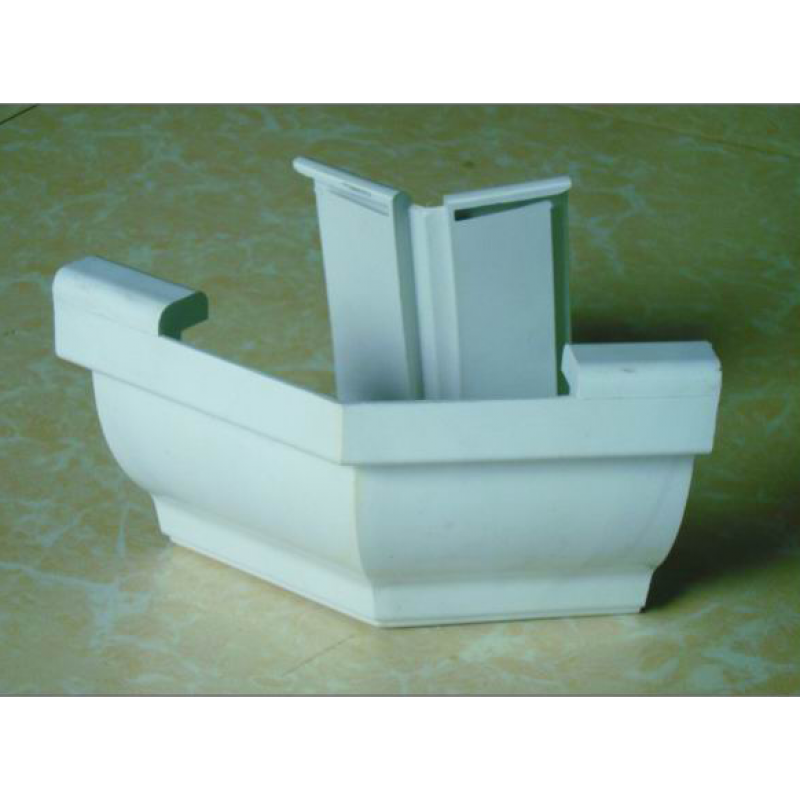 pvc天沟水槽屋檐流水沟檐槽方形水管pvc管阳光房排水槽天沟 吊件