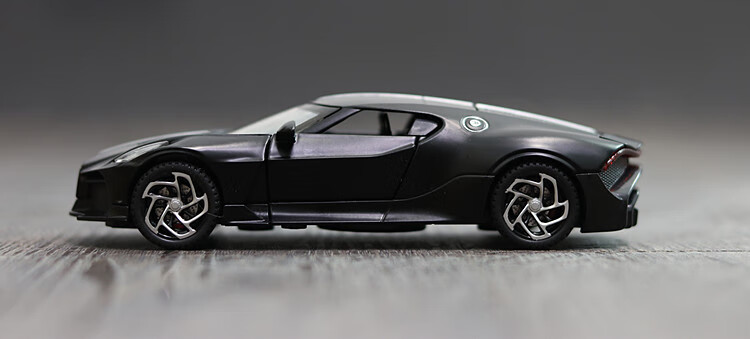 誉静 布加迪超级跑车 布加迪黑夜之声跑车模型仿真合金儿童小汽车收藏