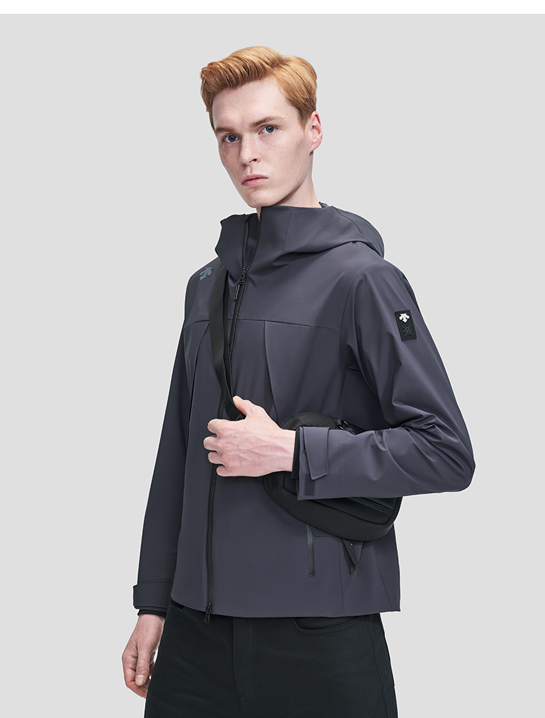 descente迪桑特dualis都市通勤男子梭织外套d1431djk36藏青色nvl175