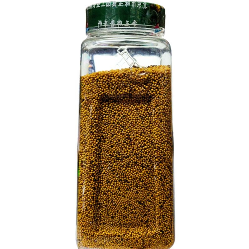 芥末籽600g黄芥末粒日料寿司芥末酱原料法式烧烤海鲜汉堡酱 600g 600g