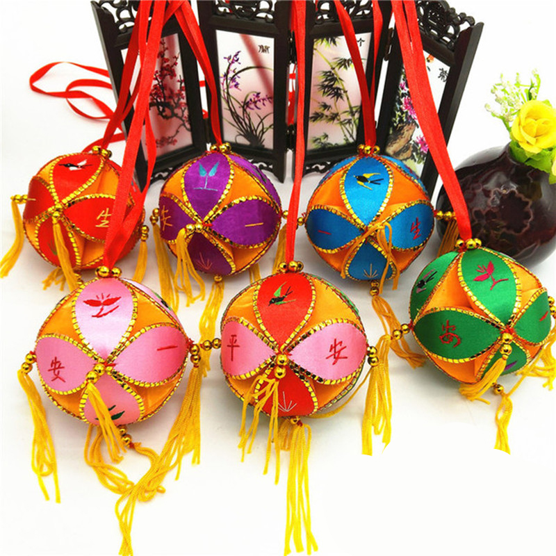 三月三绣球绣球纯手工刺绣民族工艺品跳舞舞蹈学生抛广西特产特色壮族