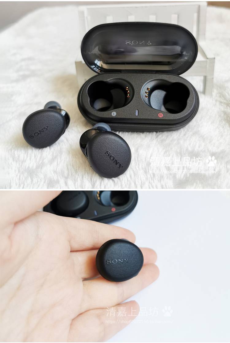 索尼(sony)sony/索尼 wf-xb700真无线立体声耳机重低音免提通话耳麦