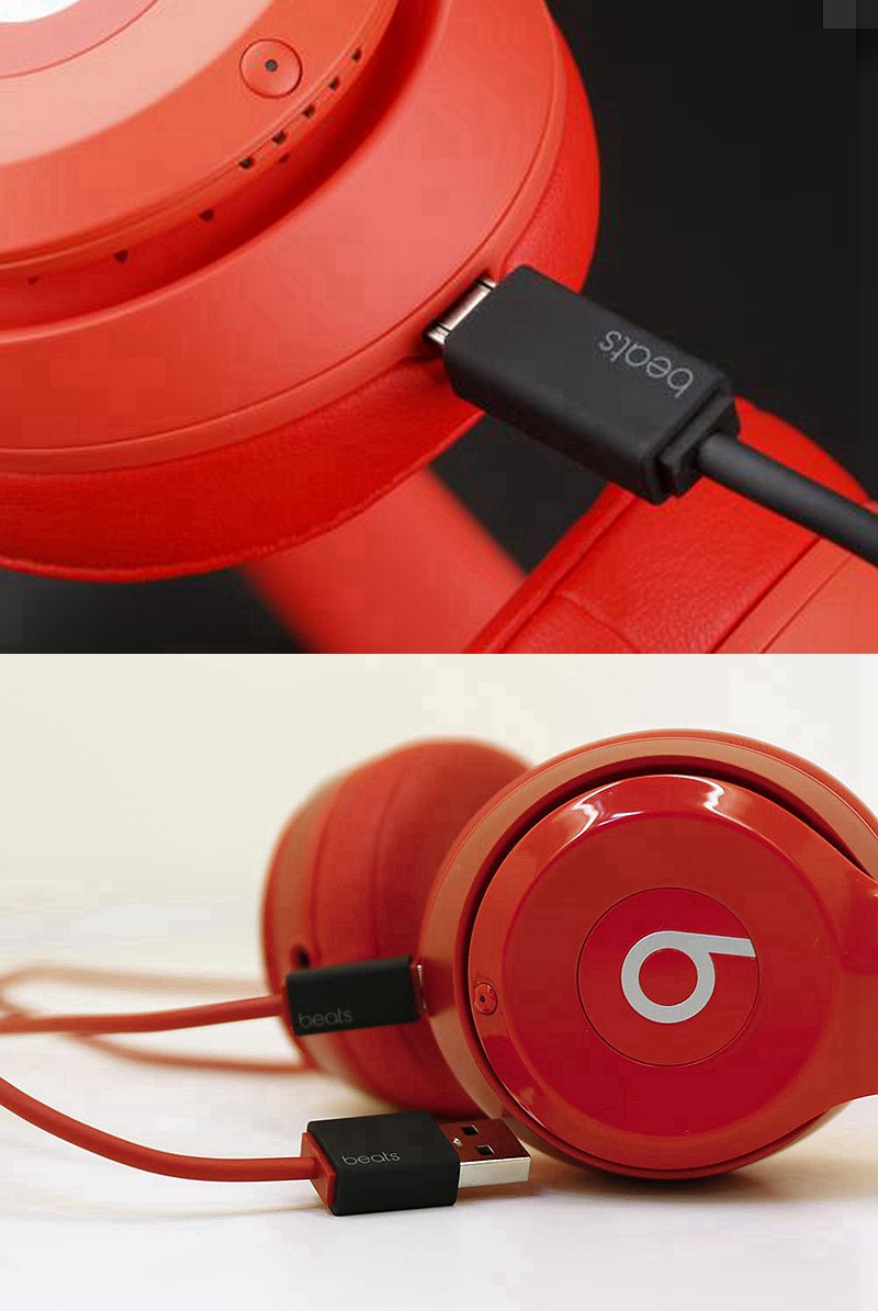 beats充电线solo2studio3原装数据线pill线powerbeats3耳机包x线power