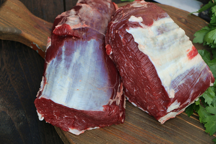 牛里脊新鲜速冻黄牛里脊肉现杀黄牛鲜牛肉 富铭士 2斤