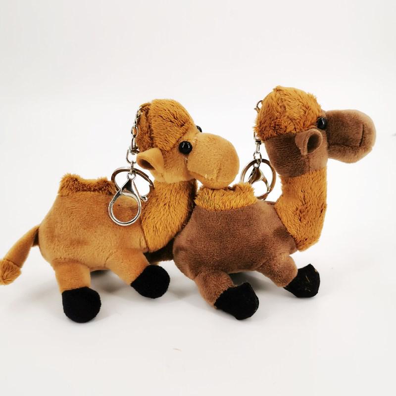 敦煌骆驼玩偶敦煌特色骆驼钥匙扣车饰包挂件包包旅游纪念品伴手礼玩偶