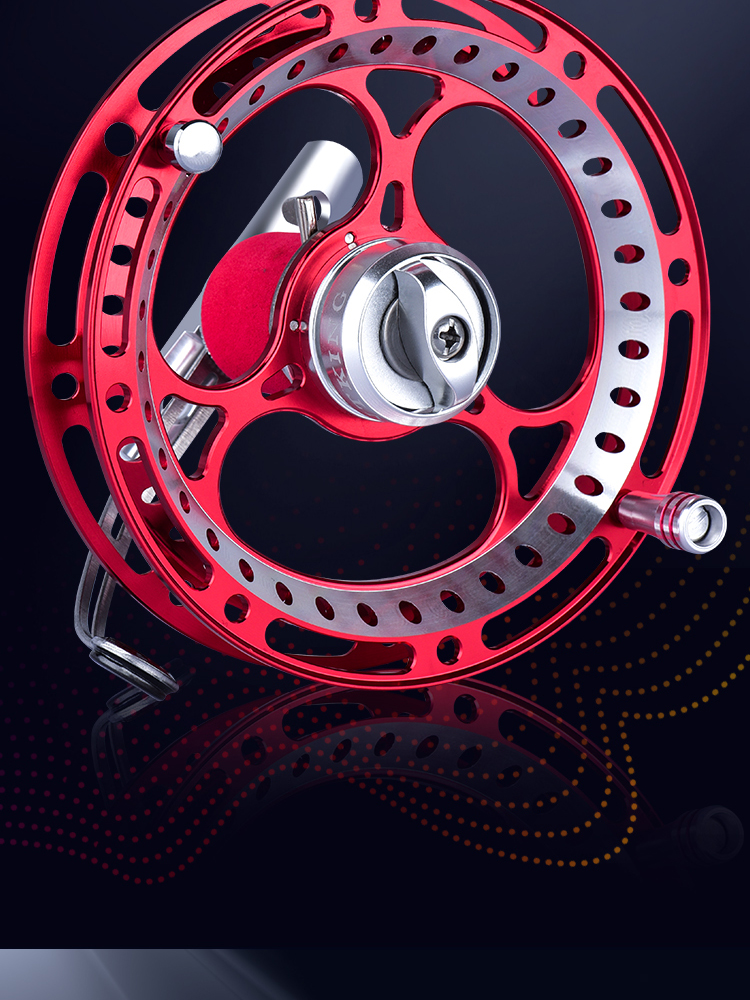 蚁王全金属麦谷钓风火轮手拨轮八卦轮前打轮带协力