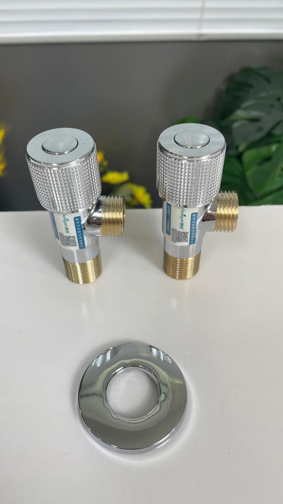 晨言三角阀精铜冷热水马桶加厚角阀4分热水器进水阀开关全铜止水阀4分