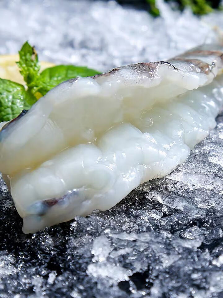 深海黑虎虾大虾每盒400克每盒16只左右开背蒜泥清蒸华海春 4盒四送一