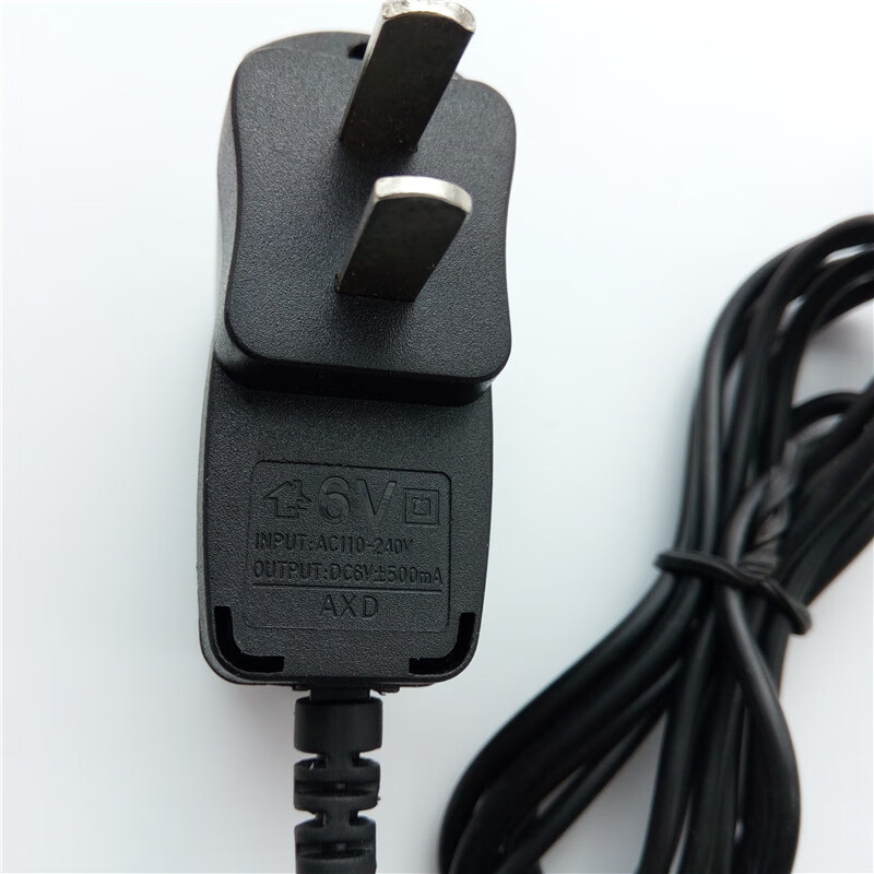 强光灯电子秤计价称6v圆孔充电器6v500ma折叠台称4v蓄电池适配器 电子