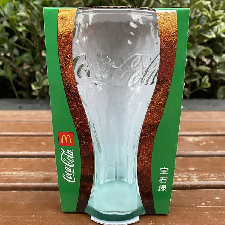 可乐杯2021麦当劳可口可乐杯玻璃杯酒吧饮品啤酒水杯日本东京限量饮料