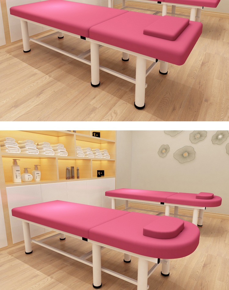 美容床美容院专用折叠按摩床理疗床推拿床家用艾灸美睫纹绣床圆腿