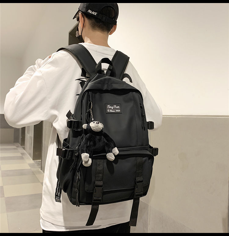 男孩子书包高中男生大学生潮流书包男潮流韩版大学生高中初中生网红高