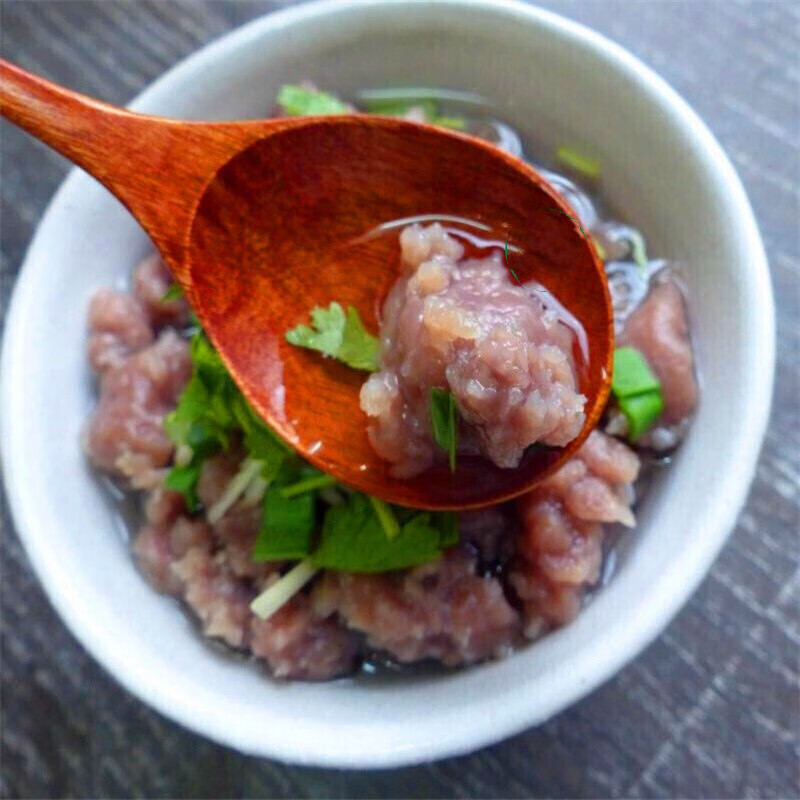 新品福建福州特色小吃手工牛肉片滑粉牛肉羹牛滑汤