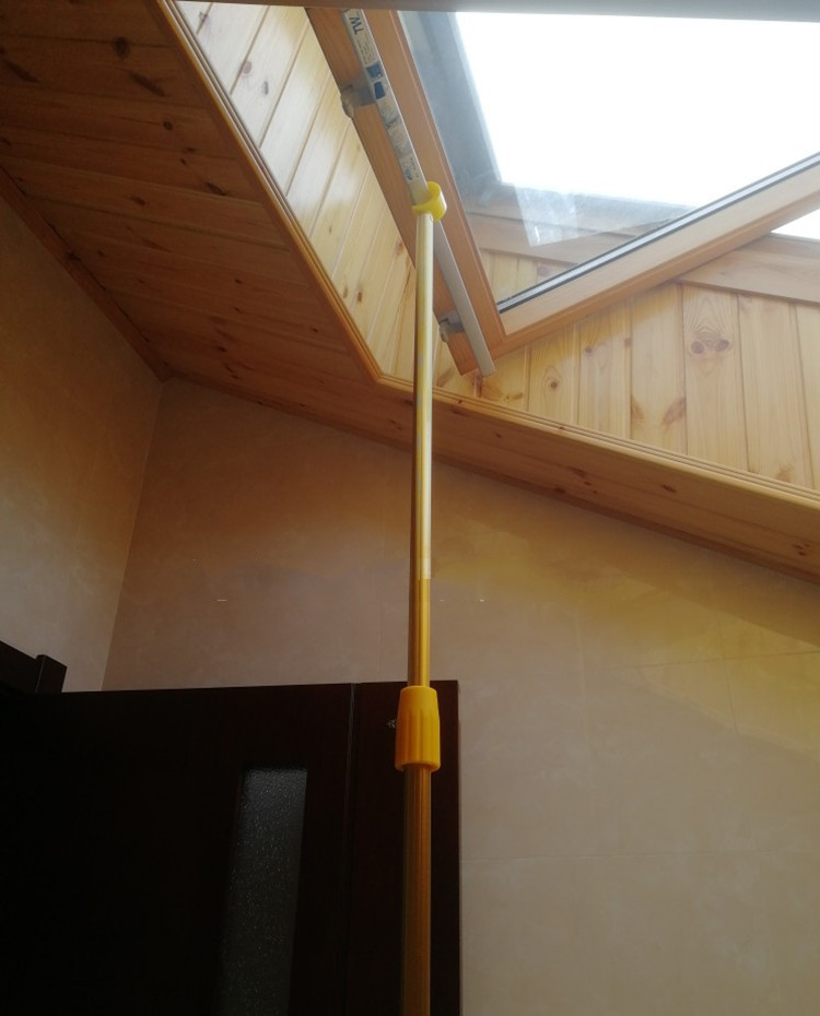 天窗拉杆开窗斜屋顶面阁楼地下室门窗户辅助伸缩开关把手拉手拉杆流玥