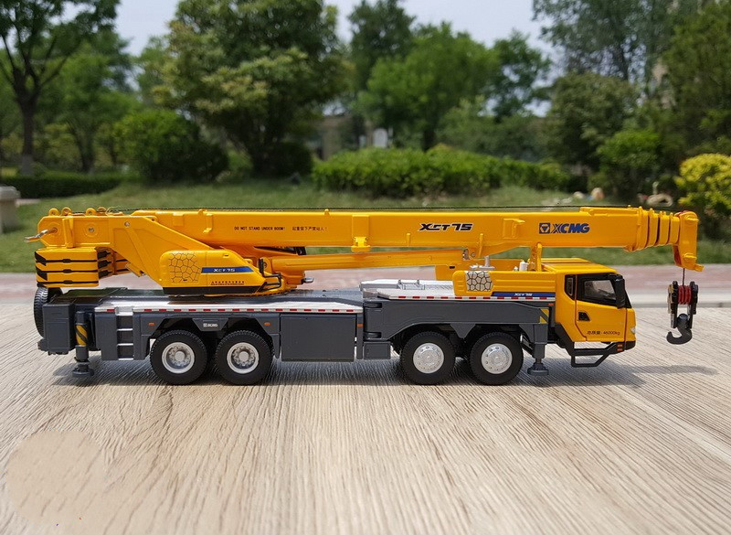 机智芽全地面起重机模型 徐工xct75吊车75吨 合金工程1:50【图片 价格