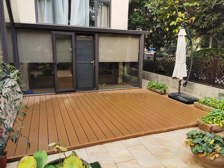 塑木地板户外木塑地板室外防腐生态实木花园露台庭院阳台塑料地板