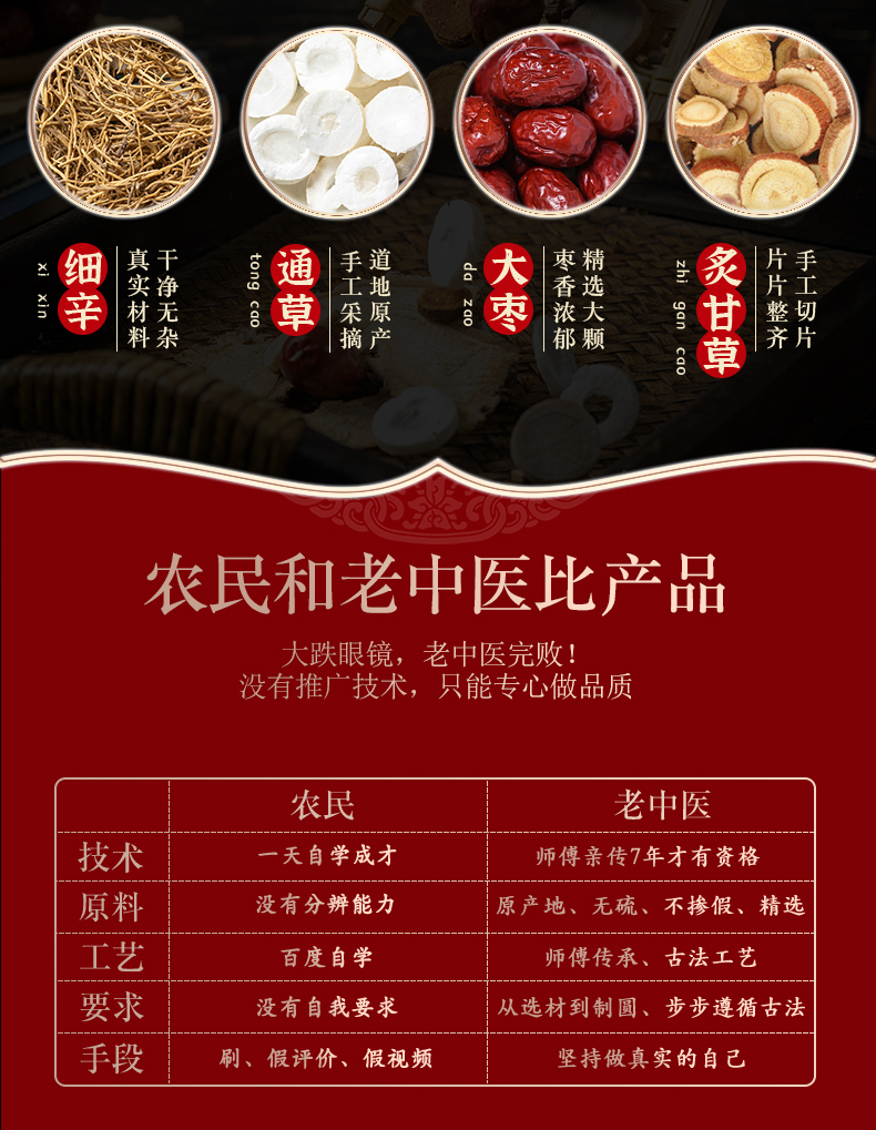 当归四逆汤北京同仁堂农产品原料手脚四肢冰凉寒气重温经散寒 黄色