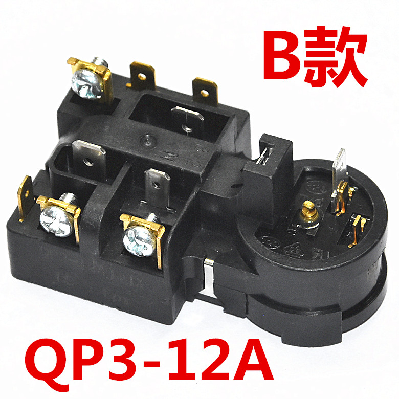 空调压缩机启动器 冰箱压缩机ptc启动器qp3-12a继电式过载保护器定制