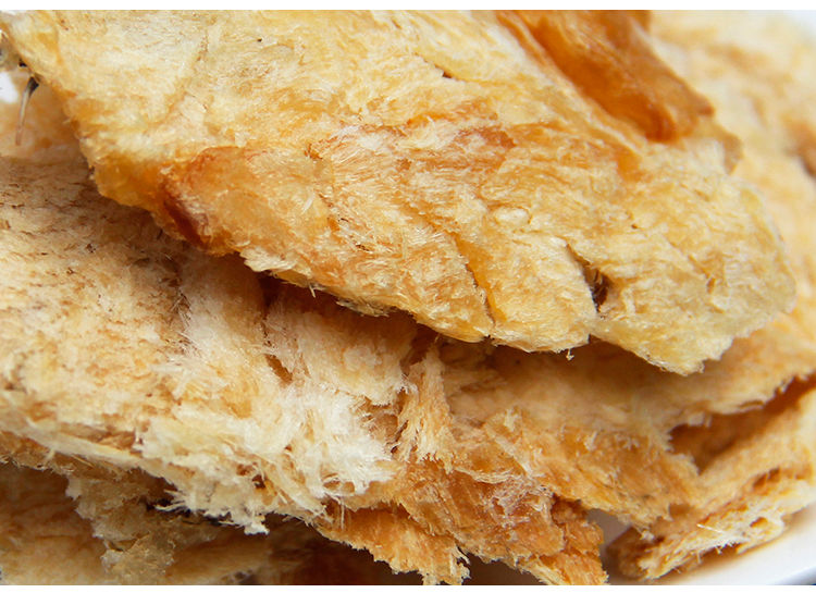 舟山特产熟鱼片干烤鱼片海鲜休闲零食即食干货620袋【年后发货】 一袋