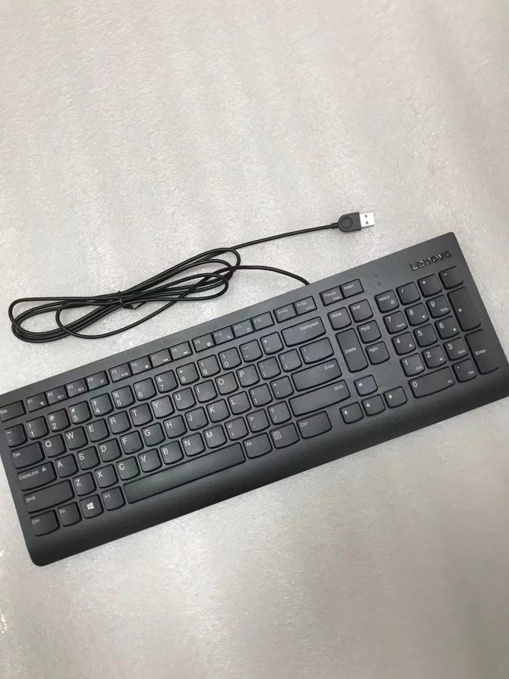 全新原装联想sk-8821 ku-0989 usb有线键盘 sk-8823 标准版 标配