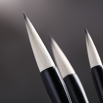 赵北精品兼毫笔张木成鼠须毛笔欧楷行书草书成人专用级书法笔小号出峰