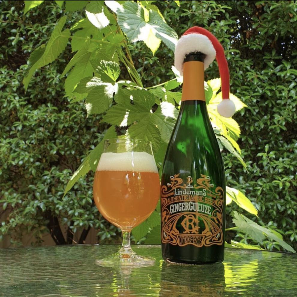 欧华精酿 林德曼 姜汁贵兹兰比克啤酒750ml 比利时进口