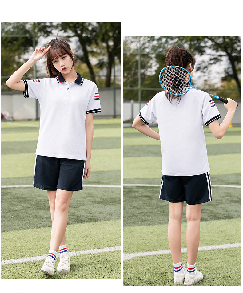 13-15-18初中生高中生男生穿的夏季初高中学生校服短袖运动套装男女