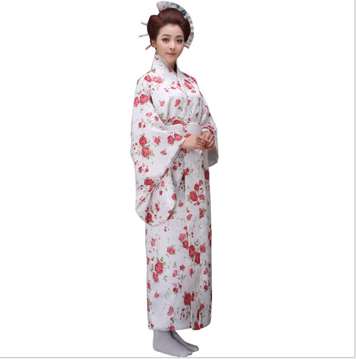 日本女士传统正装长款和服写表演演出舞台日式古装服饰日本高中校服皇