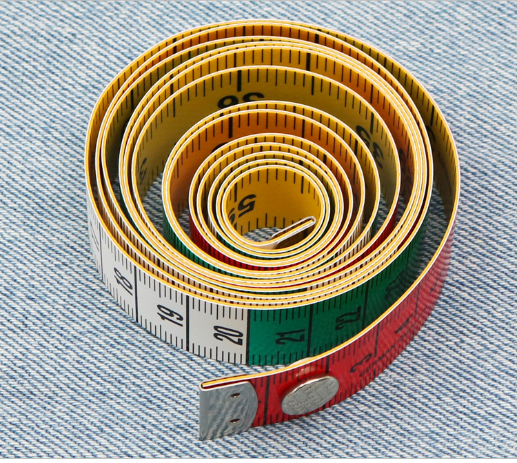 量衣尺皮尺卷尺市尺 英寸英尺皮尺量衣软尺1.5米尺2米3m 1.