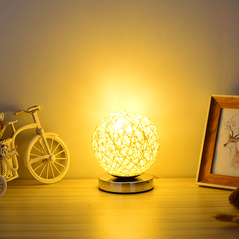 浪漫夫妻情趣灯卧室床头插电开关看书节能温馨喂奶小灯小台灯粉色花香