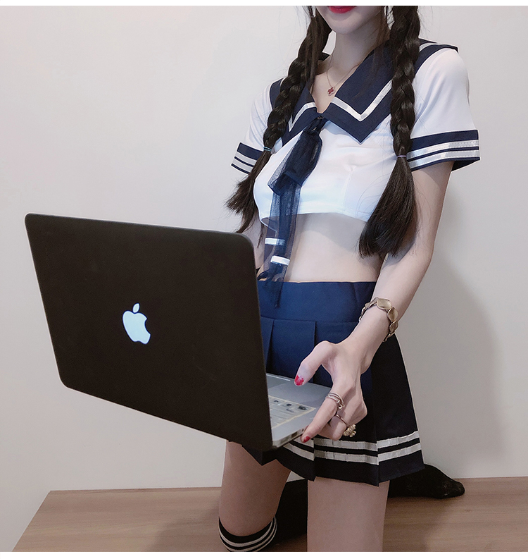 诱惑日韩水手服套装学妹制服性感睡衣角色扮演sm家居衣服清纯学姐