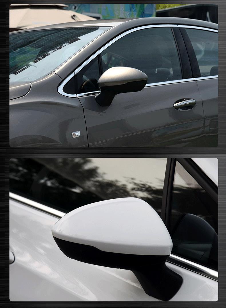 适用于雪佛兰17年款科鲁兹后视镜倒车镜反光镜左右总成带烤漆三插副