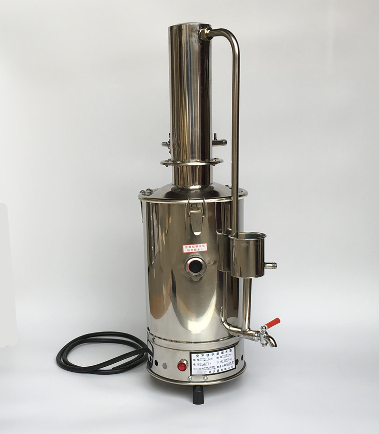 yazd5l10l20l不锈钢电热蒸馏水器蒸馏水机蒸馏水发生器装置3升普通型