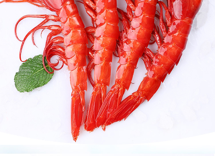红魔虾网红同款新货东海新鲜绯红虾鲜活冷冻胭脂虾刺身级深海500g2527