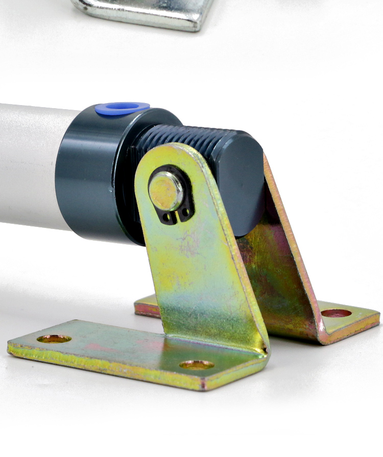 迷你气缸支架固定安装座配件lb连接头摆尾脚架y型法兰摆动附件mal迷你