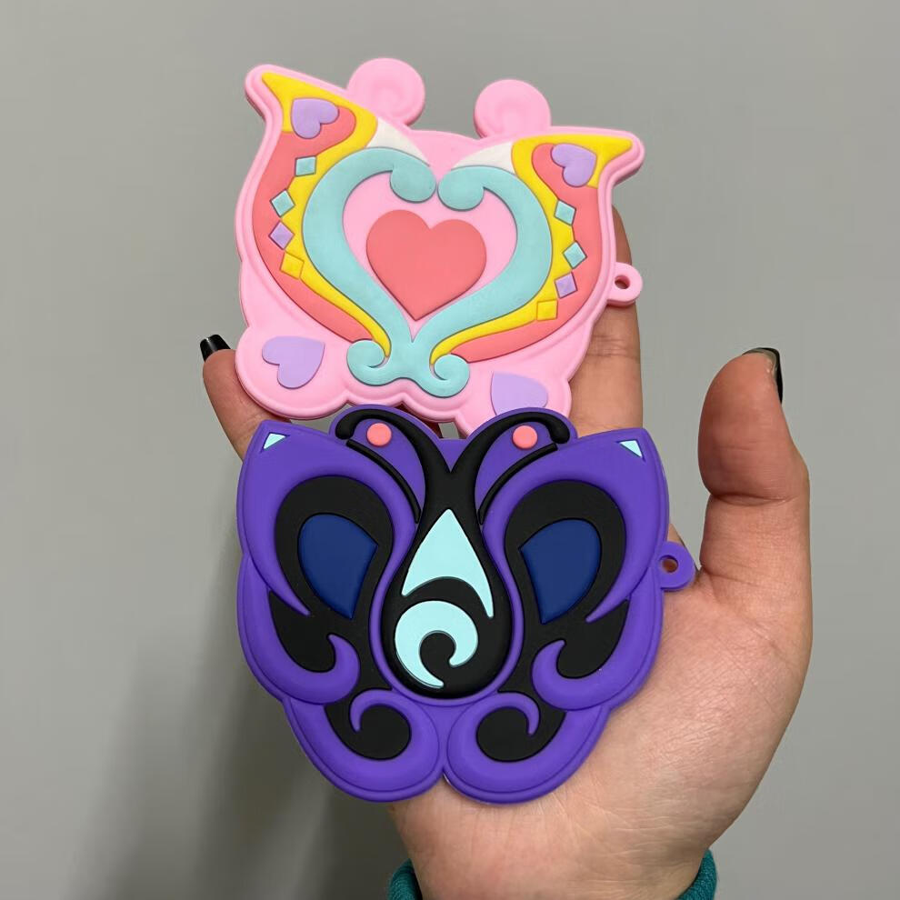 巴啦啦小魔仙镜子巴啦啦小魔仙黑魔仙变身器黑魔盒随身手持镜紫色同款