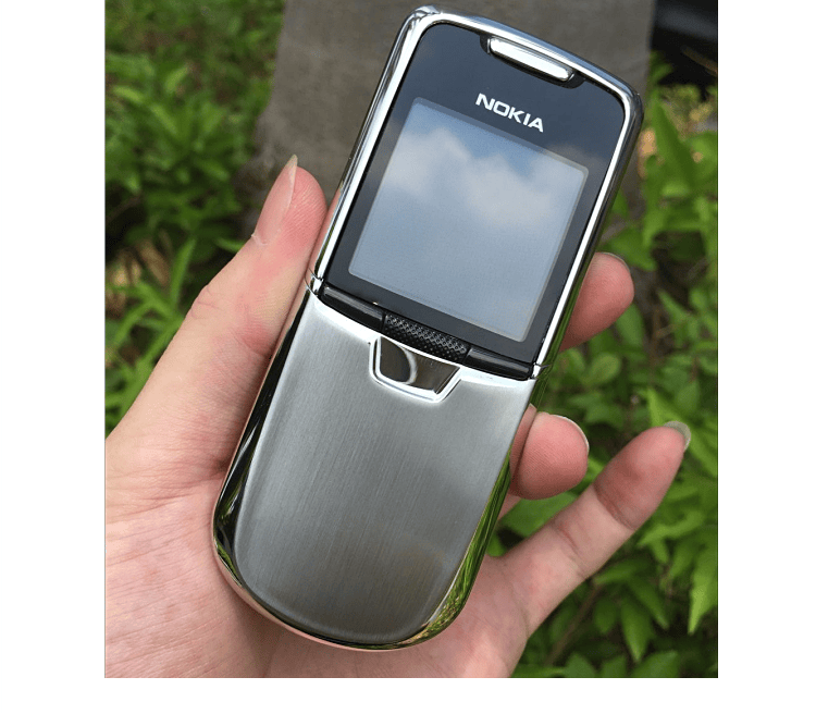 nokia/诺基亚8800滑盖手机商务老款原装全钢金属经典怀旧手机 银色 1