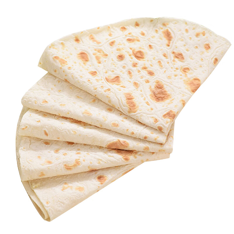 榕下小鹿香产产烙馍春饼河南手工烫面薄饼手抓饼单饼洛馍卷饼鸡肉卷